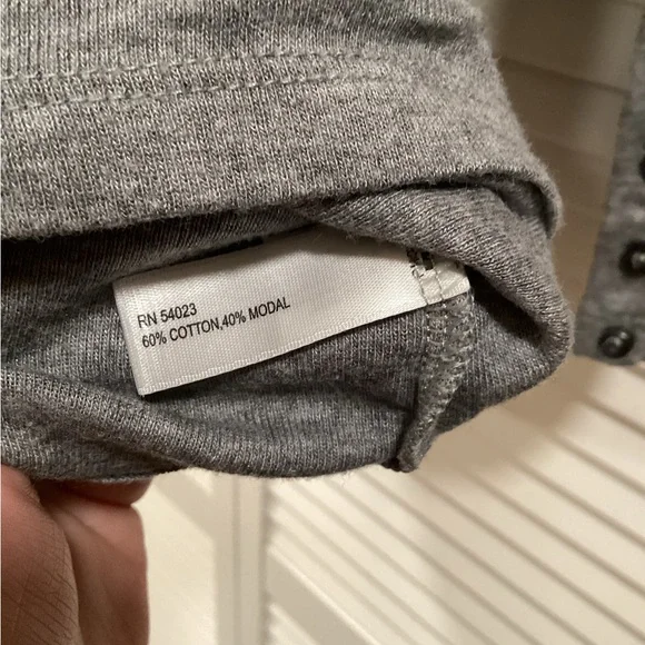 VTG Gap super soft boat neck long sleeve T spring 2011 - Picture 5 of 7